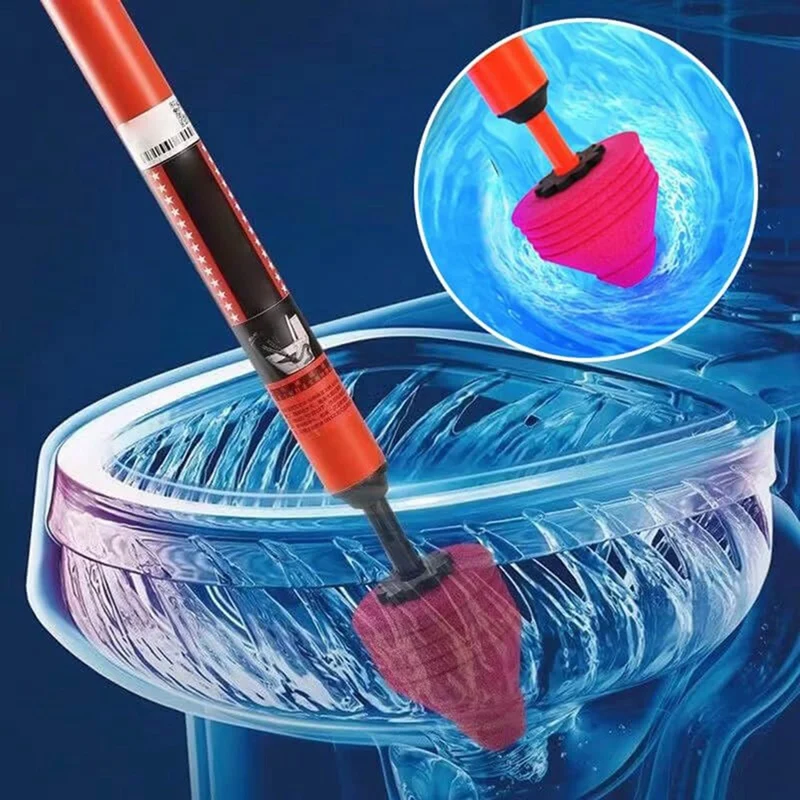 Съемник для унитаза под высоким давлением инструмент удаления засоров с