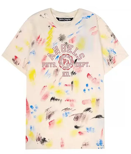 

Мужская и женская футболка с коротким рукавом, принтом и надписью