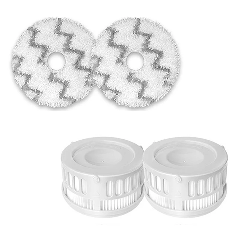 

Фильтр НЕРА для пылесоса Xiaomi Mijia K10 Pro, тряпочка для швабры, сменная Ткань для очистки, аксессуары