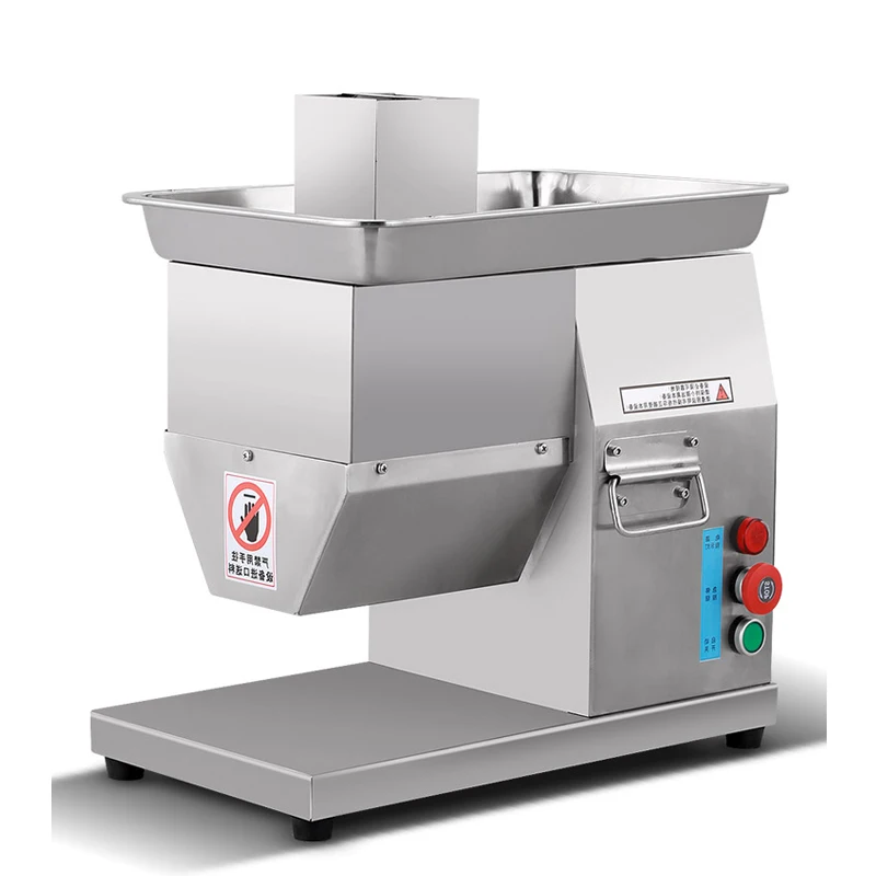 

200KG/H Electric Meat Slicer Commercial Meat Cutter 600W High-power stainless steel large electric slicer KL400