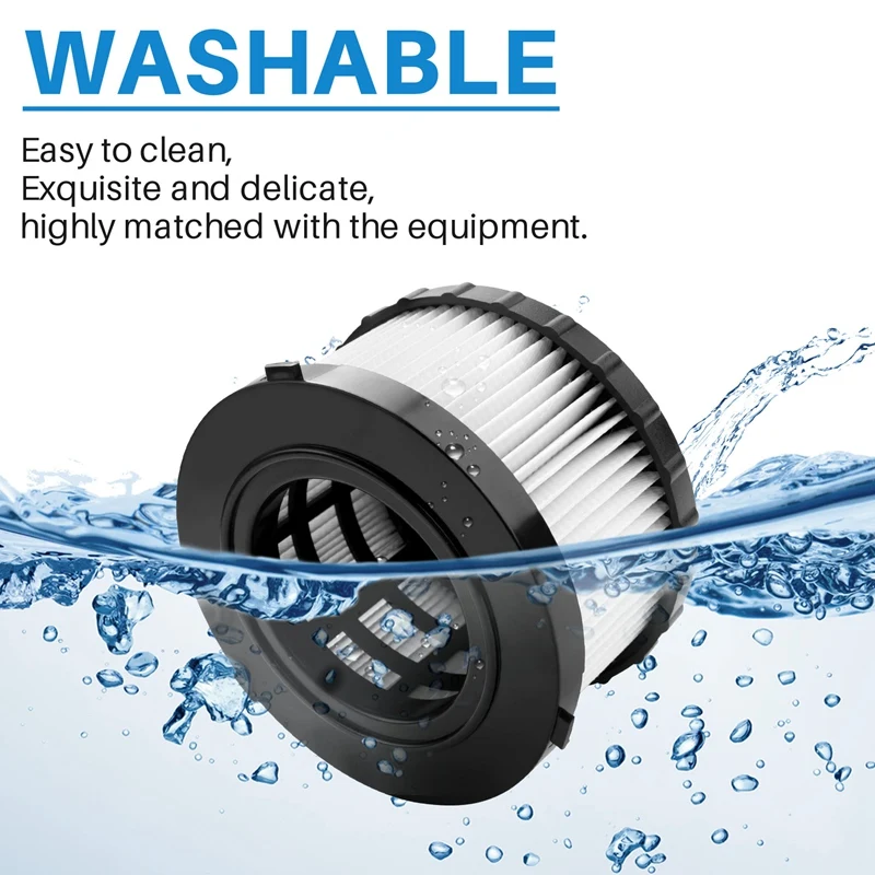 2 шт. сменные фильтры для пылесоса DEWALT DC5151H DC515 DCV517