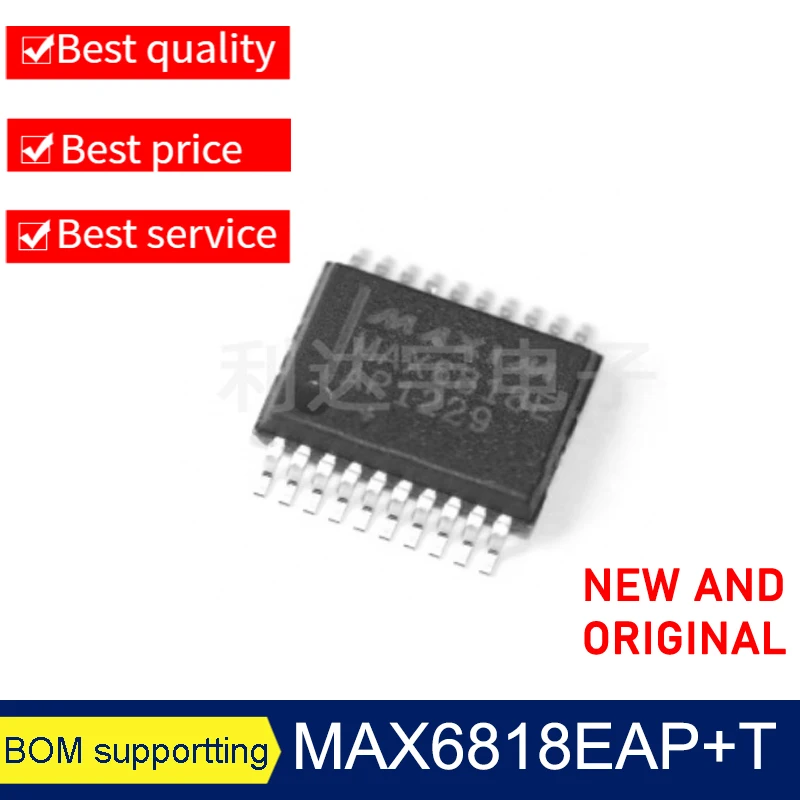 

10 шт./лот оригинальный MAX6818 MAX6818EAP MAX6818EAP + T SSOP20 SMD чип IC