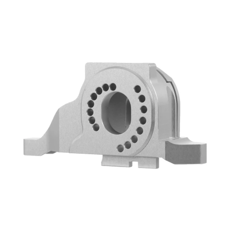 

Metal Motor Mount Mounted Gearbox-Radiator Heat Sink Base Holder Stand for-Trx-4 1/10 RC Car Crawler-Upgrade Parts E65D
