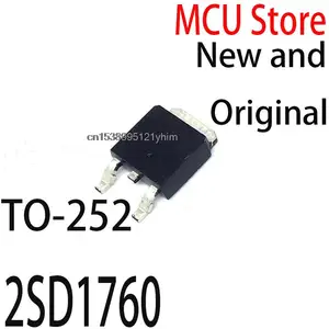 10PCS New and Original 2SD1760Q TO252 TO-252 D1760 SOT Transistors D1804 2SD1760 2SD1804