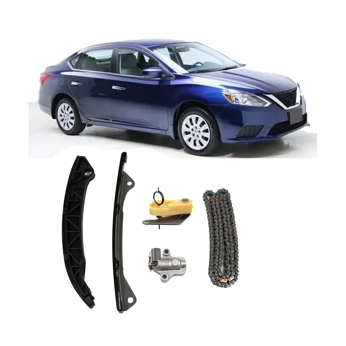 6 шт. комплект направляющих камеры цепи синхронизации для Juke Sentra MR16DT 1.6L 2012-2017