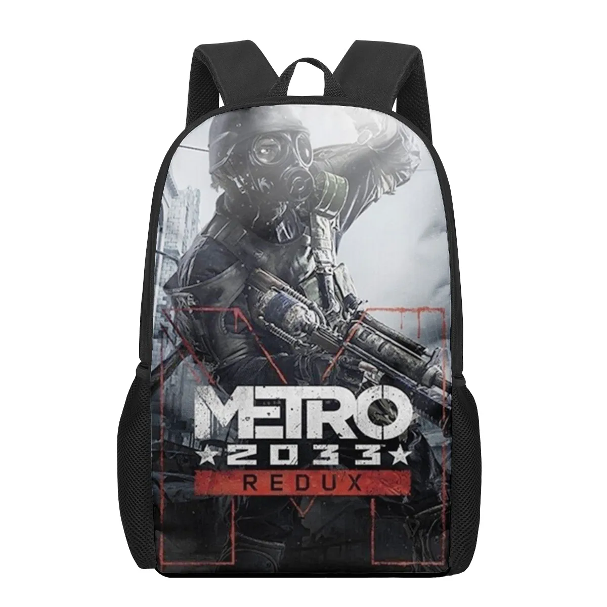 Metro Redux 3D Print School Bags for Boys Girls Primary Students Backpacks Kids Book Bag Satchel Back Pack