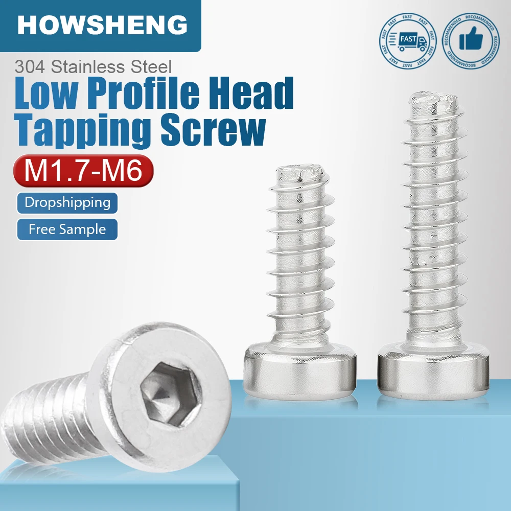 

Саморезы Howsheng нержавеющая сталь M1.7-M6
