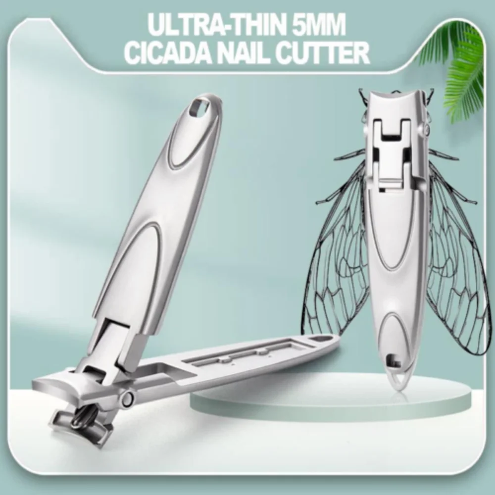 

Portable Ultra-thin Thick Nails Steel Nail Clippers Nail Cutter Manicure Trimmer Toe Toenail Clipper