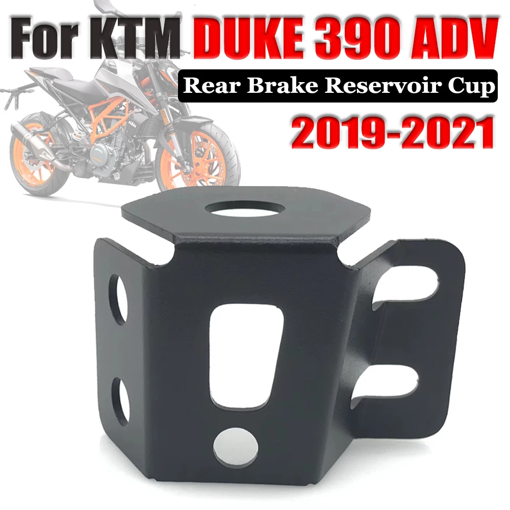 

For KTM 390 ADVENTURE DUKE390 DUKE 390 ADV 2019 - 2021 Motorcycle Accessories Rear Brake Fluid Reservoir Guard Cover Oil Cup Cap