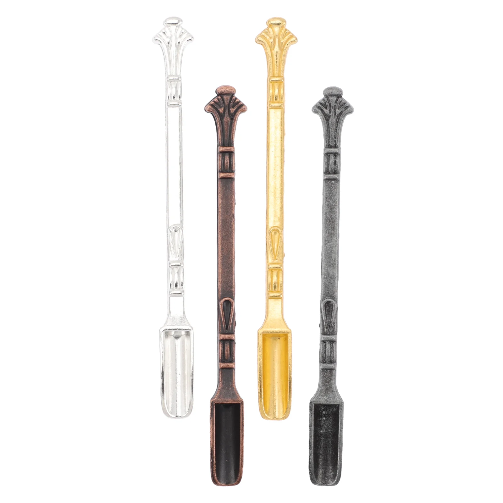 

Spoon Spoons Mini Tiny Scoop Tea Metal Scoops Dessert Condiments Salt Micro Caviar Coffee Fu Kung Appetizer Sample Kitchen