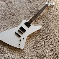 2022newfree shipping hot selling 6 strings custom esp explorer mx 250 ii white active pickups electric guitar