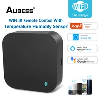 s06 tuya smart wifi ir remote control temperature humidity sensor infrared remote controller works with amz alexa google home