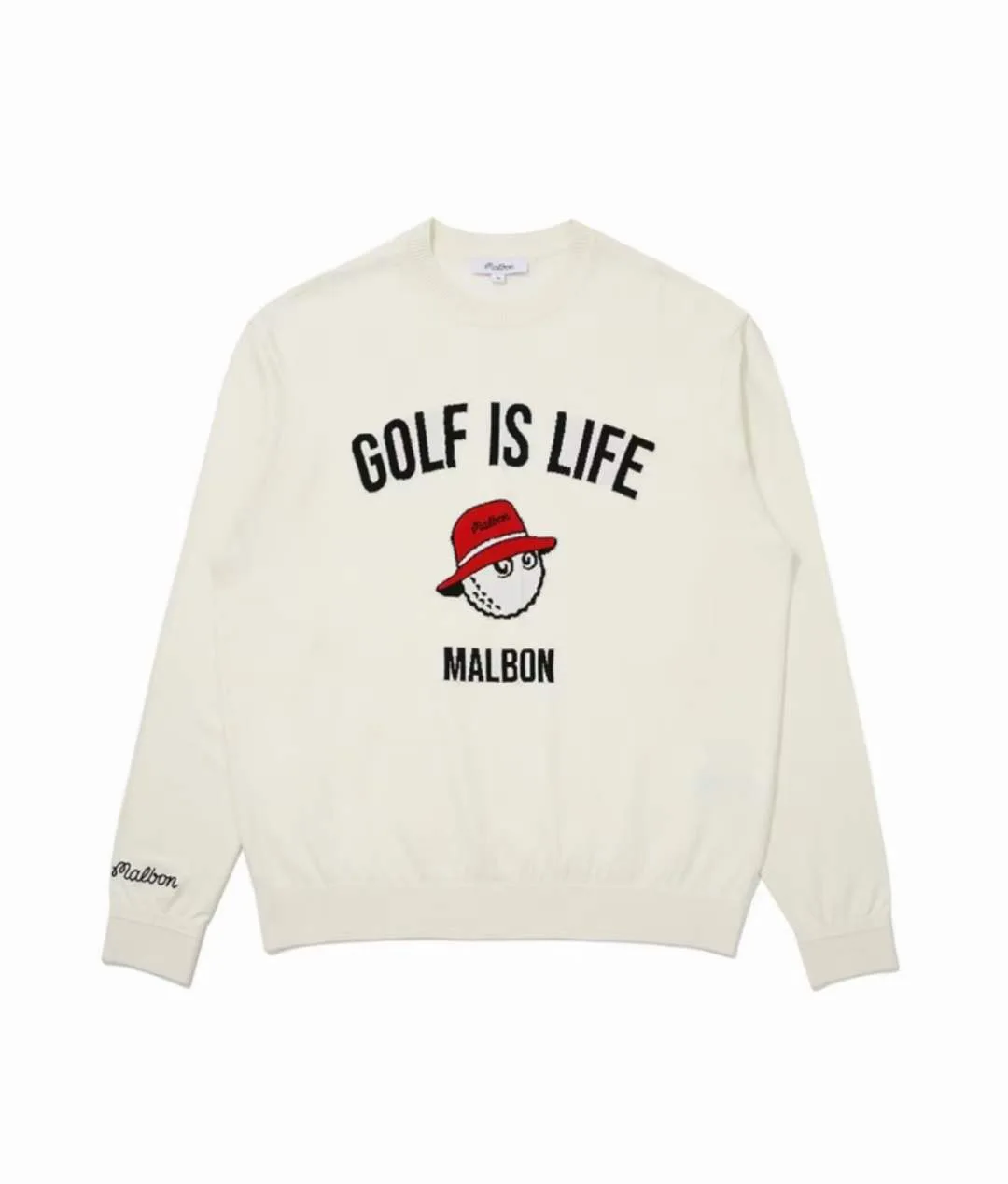 New autumn and winter golf men's knitted long sleeve sweater soft fabric warm comfortable outdoor sports casual sweater