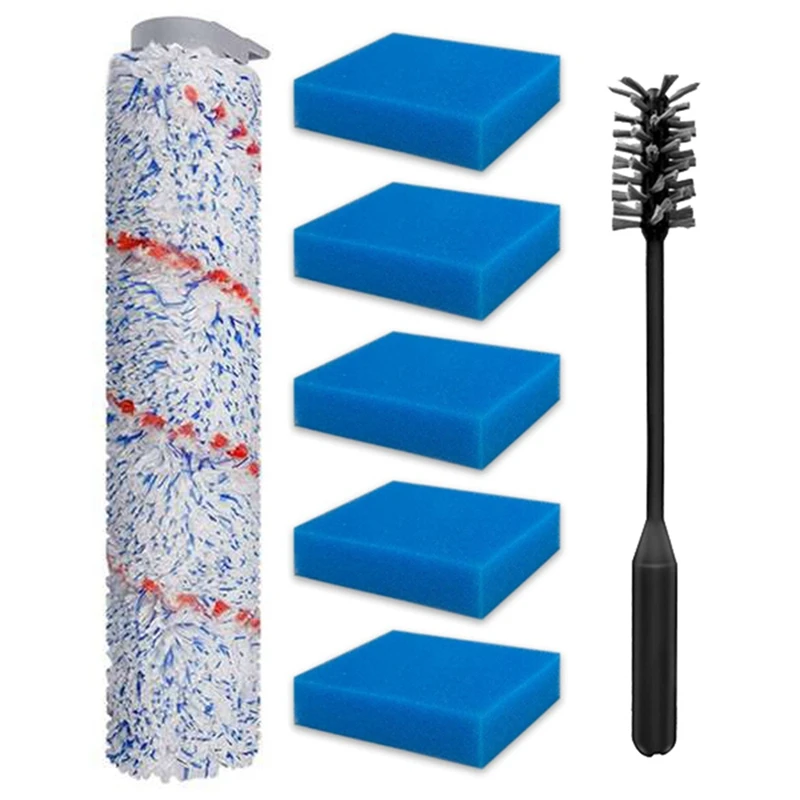 

Hot For Tineco Ifloor HF10E-01 Cordless Wet Dry Vacuum Cleaner Part Accessories Brush Main Roller Filter Sponges Roll Brush