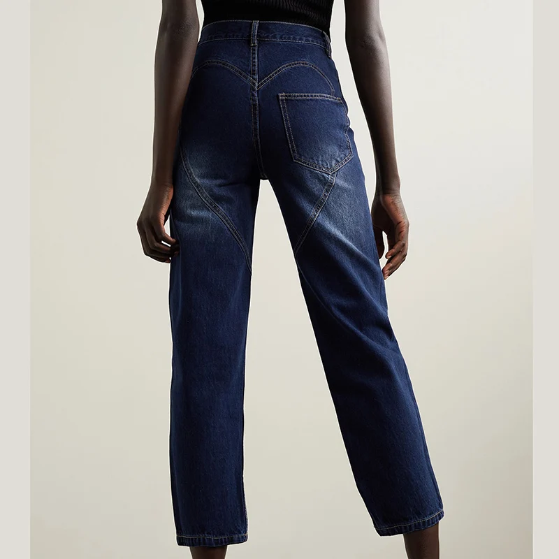 Designer High Waist Jeans Women 