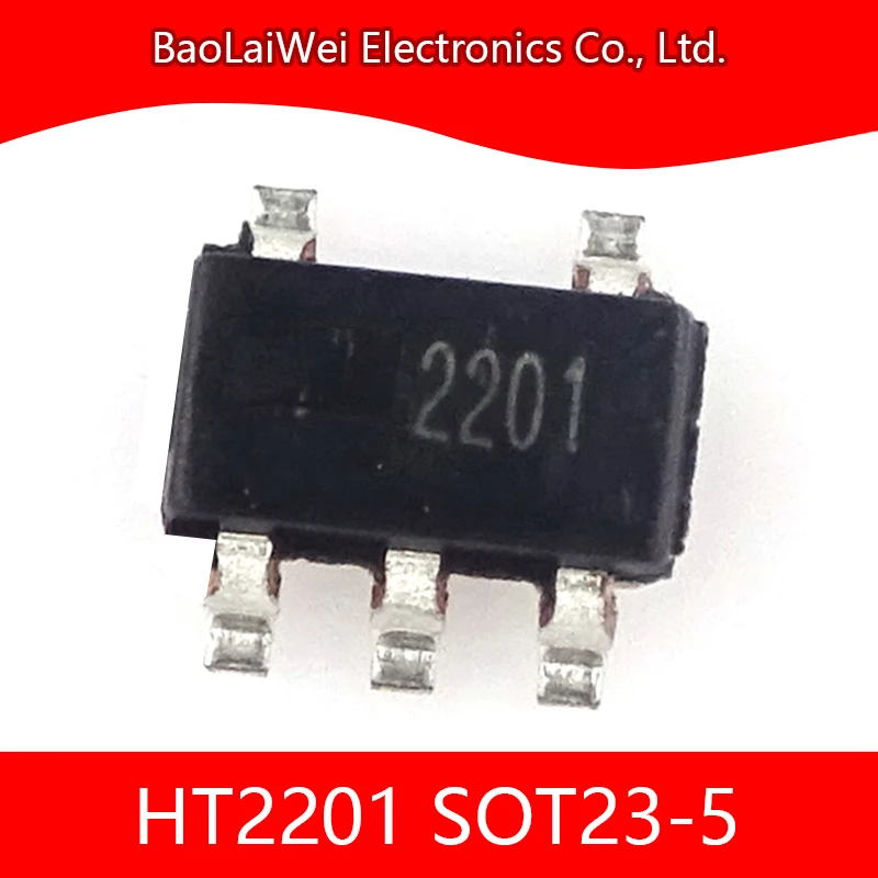 

500pcs HT2201 5SOT23 ic chip Electronic Components Integrated Circuits Active Components CMOS 1K 2-Wire Serial EEPROM HT2201