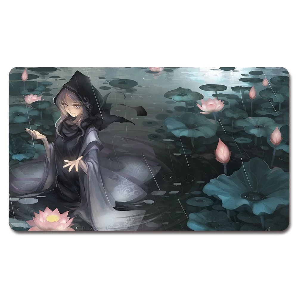 

Board Game Cards Playmat Magic Anime Girl Play Mat TCG Cards Games Playmat Play Mat Custom made playmats mousepad pad