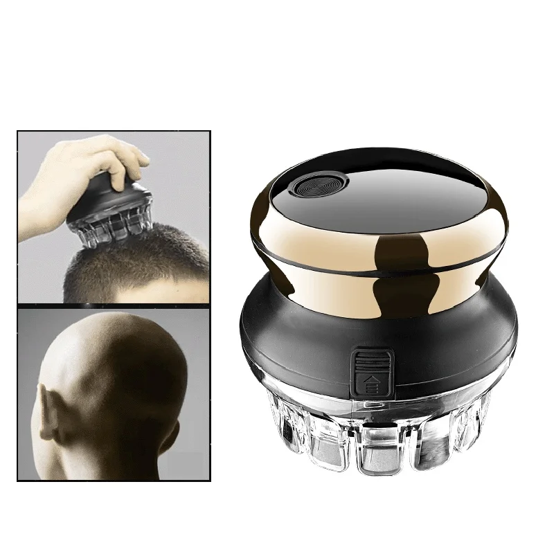 

Self-Service Hair Clipper for Men Household Short Hair and Bareheaded Hair Trimmer Portable Rotary Hair Cutting Machine