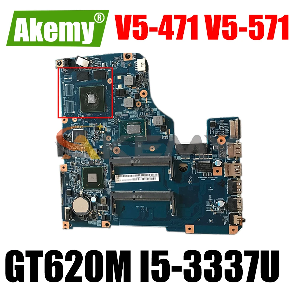 

48.4TU05.021 NBM5S11002 NB.M5S11.002 Main board For acer aspire V5-471 V5-571 laptop motherboard HD4000 GT620M I5-3337U DDR3