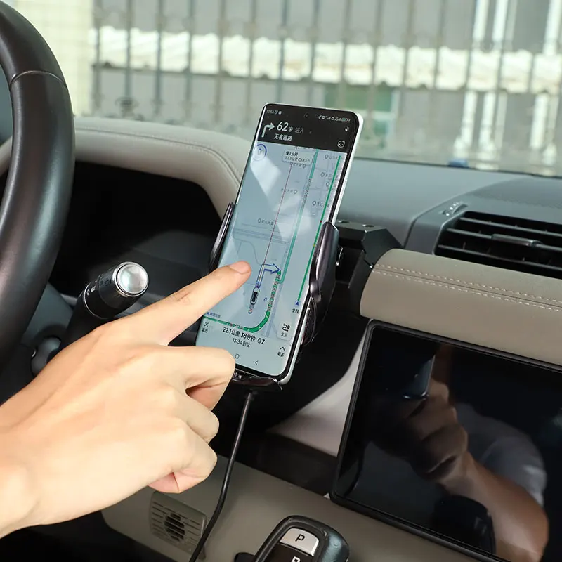 

Для Land Rover Defender 90 110 130 2020-23, автомобильный держатель, навигационный кронштейн, автомобильные аксессуары (подходит для HSE версии)