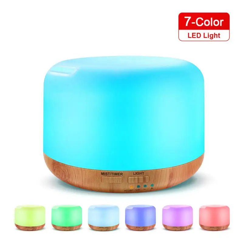

300ml Aromacare Aromatherapy Essential Oil Diffuser Cool Mist Air Humidifier For Home Baby Bedroom 7 Colors Lights Changing