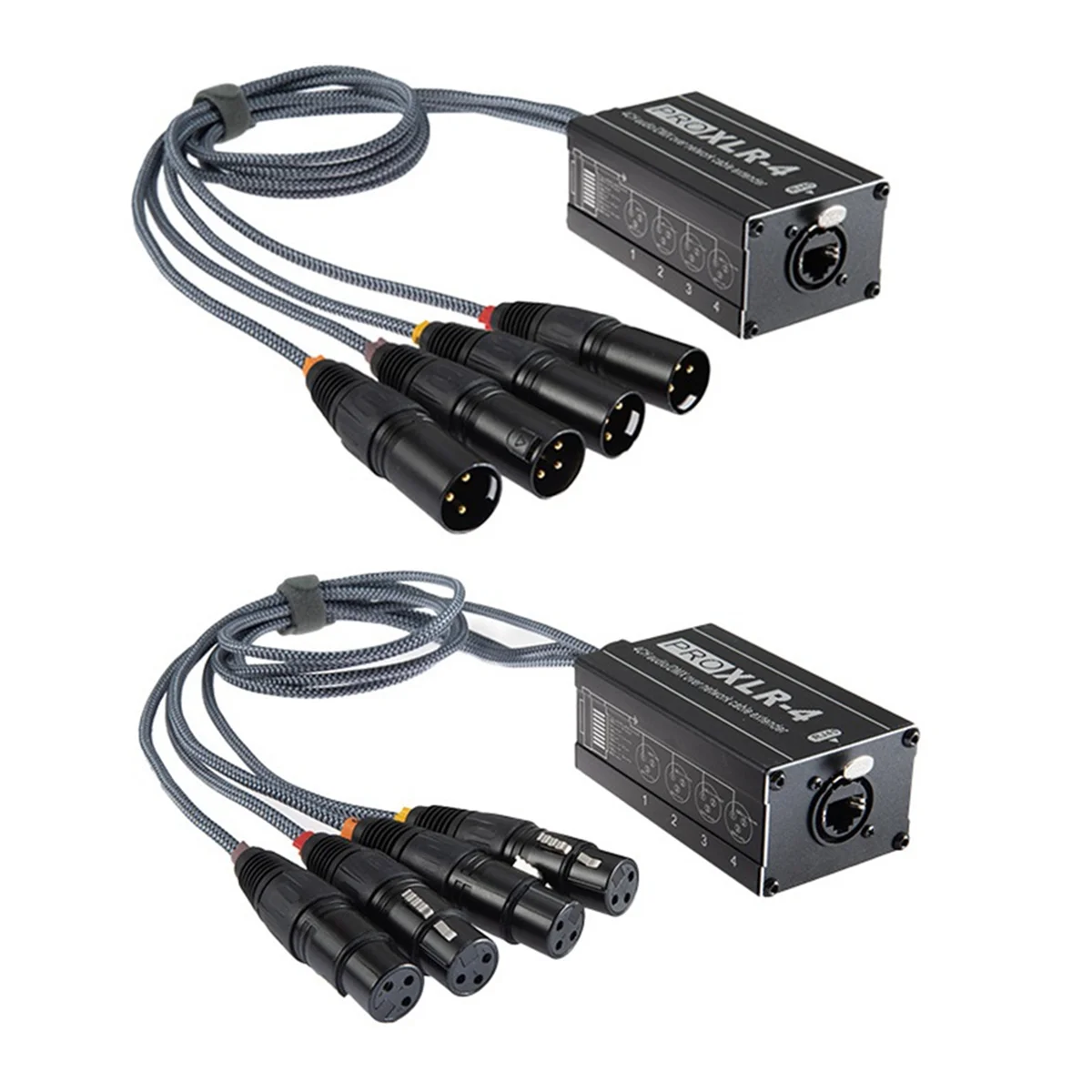 Аудиокабель с разъемом RJ45 на XLR сетевой сплиттер DMX для змеевидного кабеля