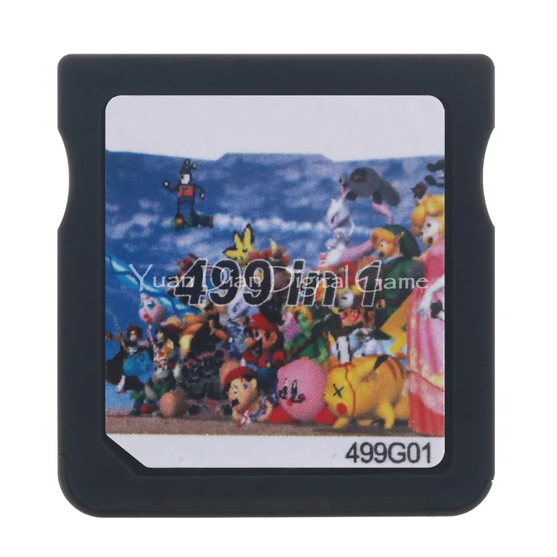 

Картридж для видеоигр G01 для DS 3DS 2DS, 499 в 1