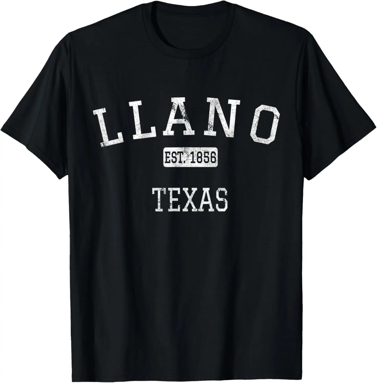 Винтажная футболка Llano Texas TX