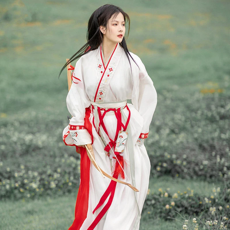 Hanfu Gods Girls Kimono Improved Version of The Chinese Wind Jin Wei Wind Female Cosplay Clothing Daily Life Wear Han Elements