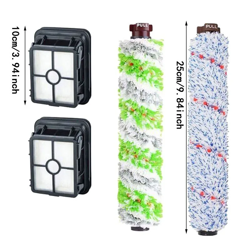 1868 Роликовая щетка 1866 Hepa-фильтр для Bissell Crosswave 1785 серия 17132 1713 Pet Pro 2224E запасные