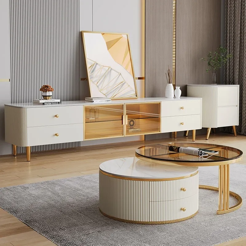 Подставки для телевизора с плавающими ящиками современная уличная игровая полка