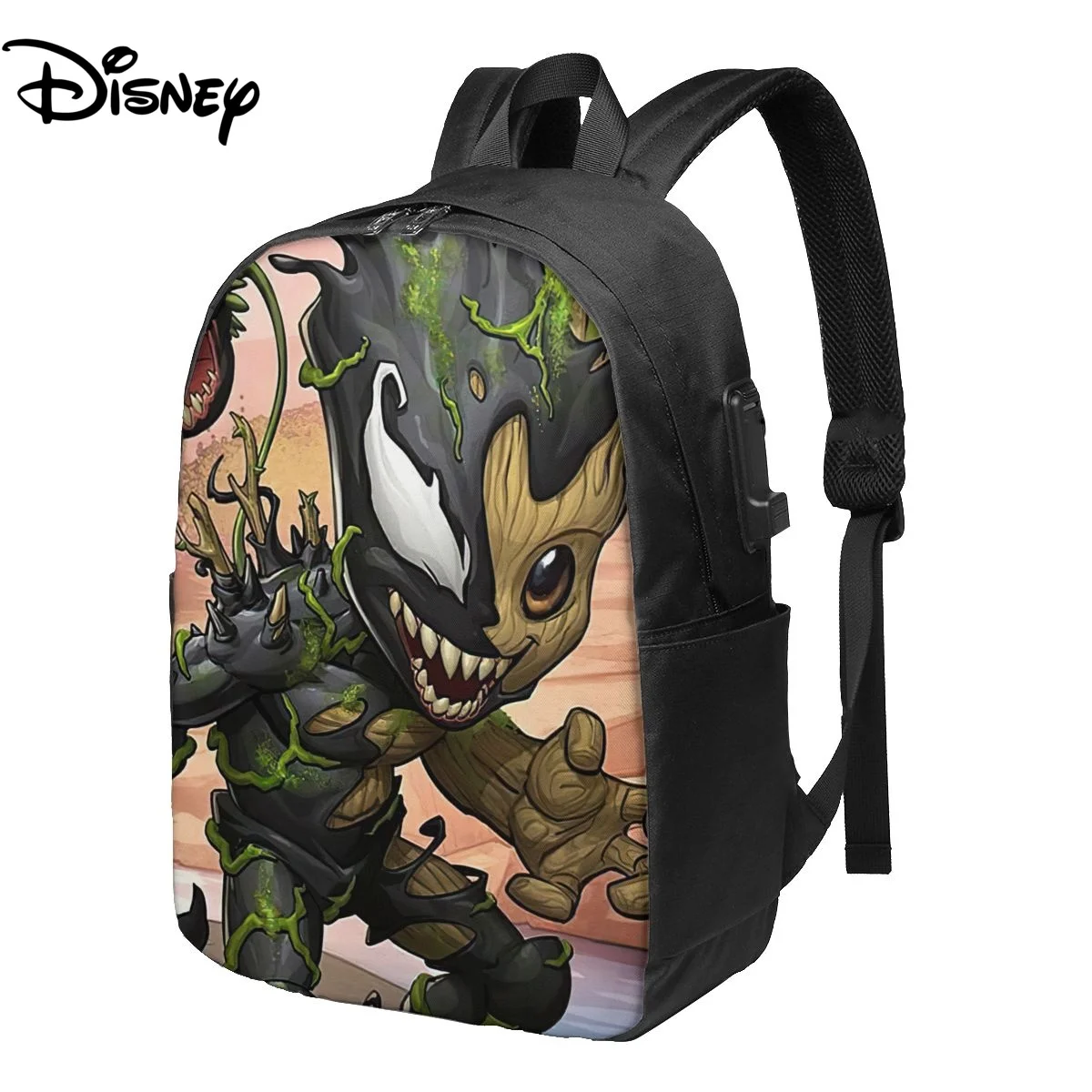 Школьный портфель для ноутбука с мультипликационным рисунком Disney 2022, Детский рюкзак, классные сумки, кавайная дорожная сумка, сумка для ноу...