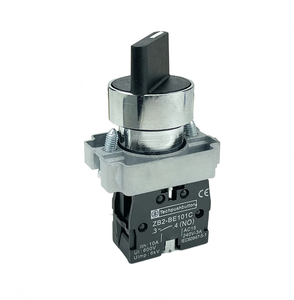 10 шт./лот XB2BD21 XB2BD23 XB2BD25XB2BD25 выключатель питания с короткой ручкой