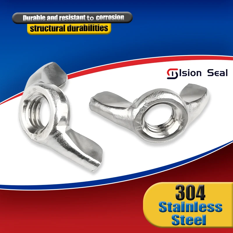 

Барашковые гайки Барашковые гайки M3 M4 M5 M6 M8 M10 M12 Барашковые гайки Нержавеющая сталь 304 Затягивающиеся вручную Барашковые гайки Гайка-бабочка DIN315
