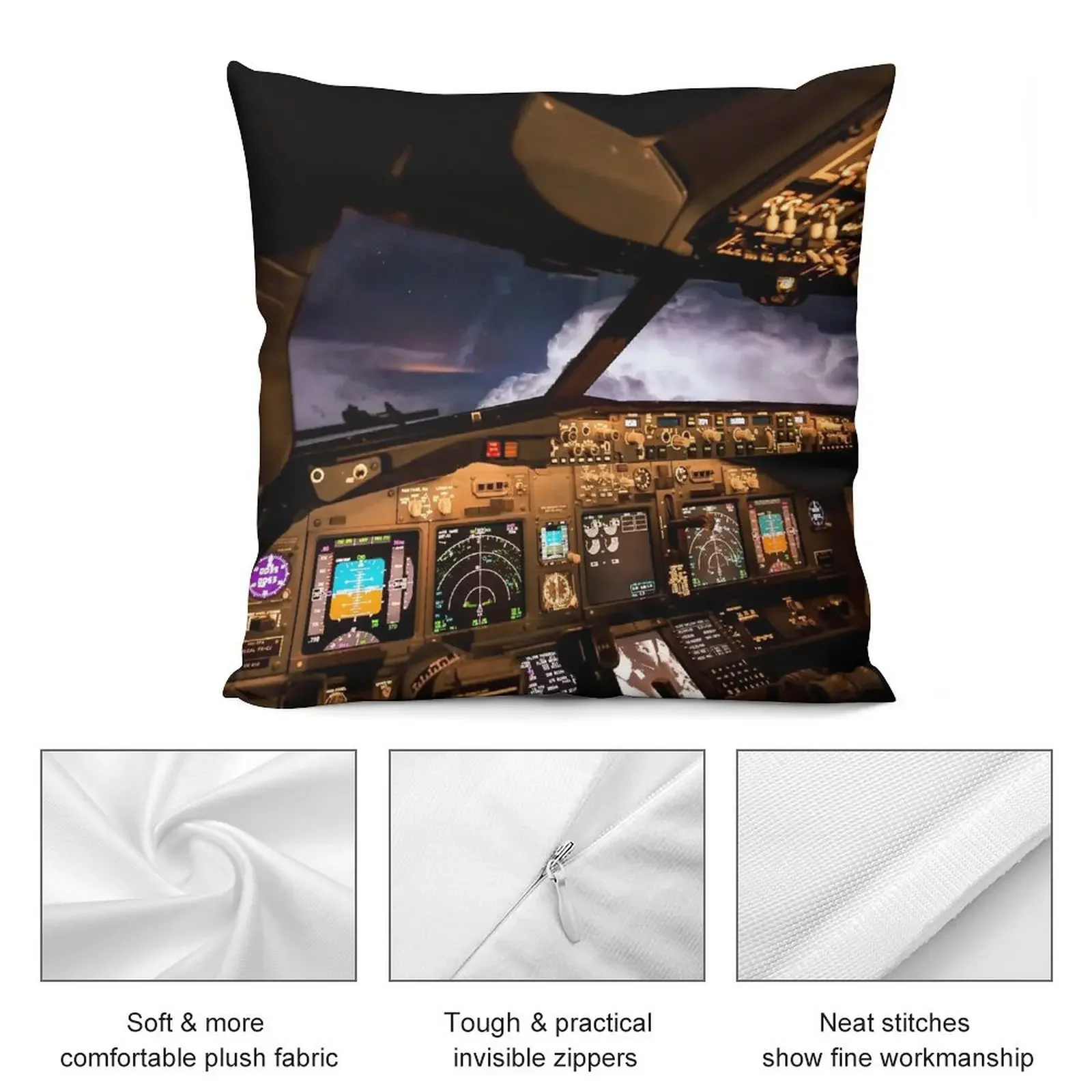 Thunderstorms попереду декоративная наволочка для подушки гостиной