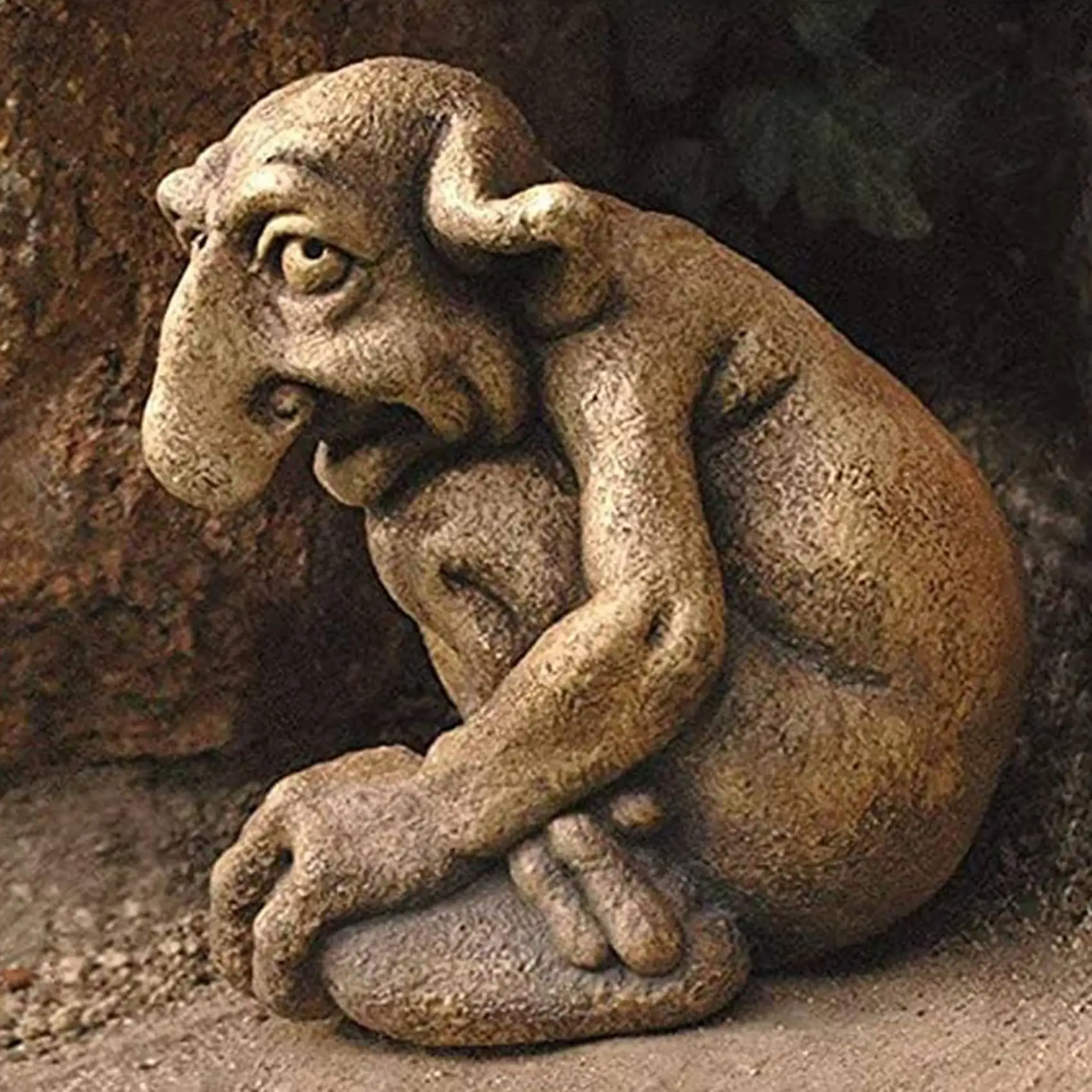 Садовая Статуэтка Gargoyle непослушный дом украшения для дома украшение и