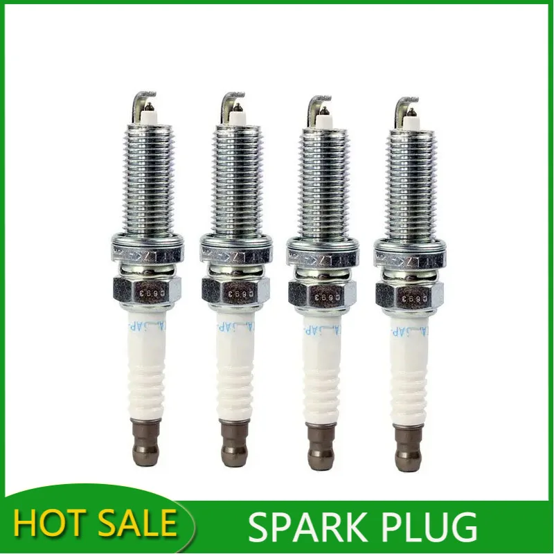 

4Pcs LZKAR6AP11 22401-CK81B NEW Platium Spark Plug For Nissan Tiida X-Trail Qashqai NV200 Sentra Micra 22401CK81B