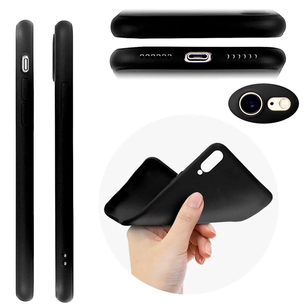 Черная задняя крышка для OPPO A1 A1K A3S A5 A5S A7 A9 A83 A85 F7 F9 Pro