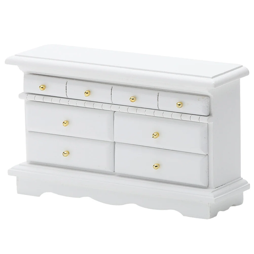 

Модель бокового мини-шкафа для дома, Изысканная модель бокового шкафа, мини-аксессуар для дома «сделай сам», 1 шт.