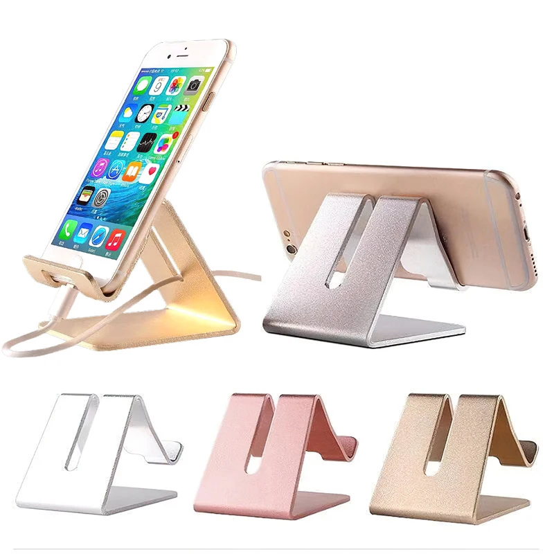 

Universal Phone Desk Metal Holder Mount Stand for Samsung S20 Ultra Note 10 Phone Mobile Phone Tablet Desktop Base Lazy Bracket