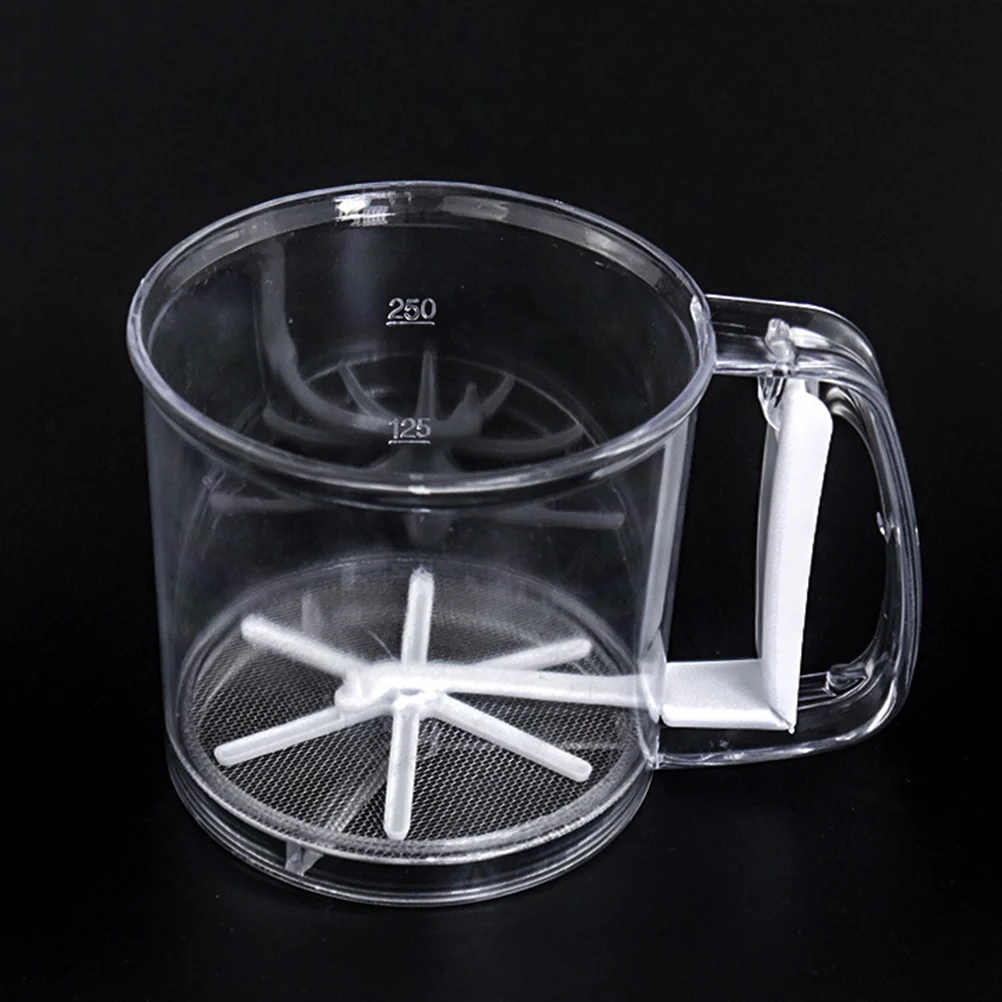 

Mesh Strainer Flour Sieve Hand Pressure Cooking Sifter Cake Sifter Sifting Strainer