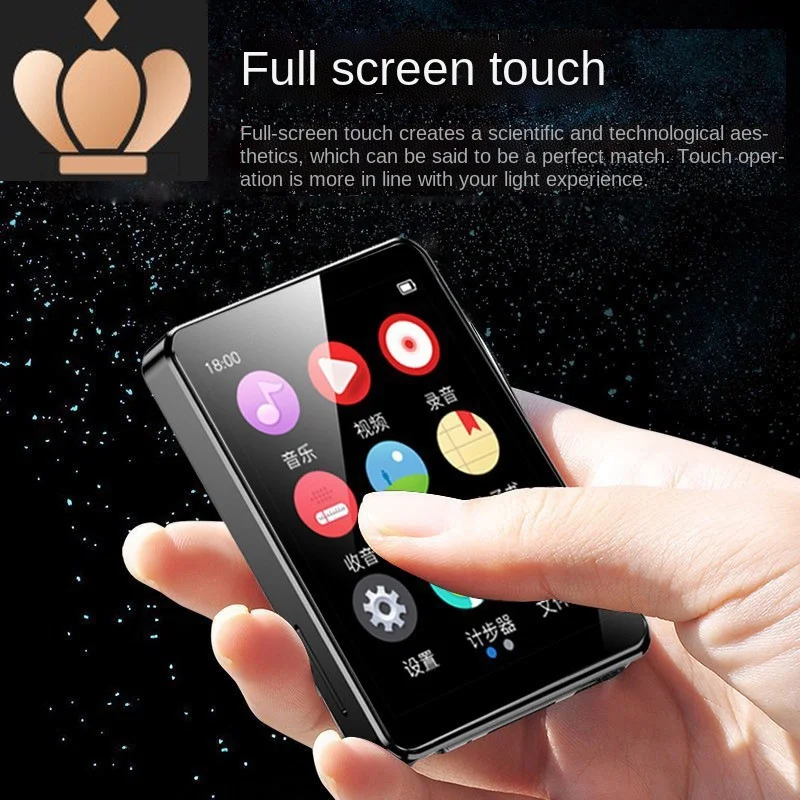 Bluetooth MP4/MP3 полносенсорный школьный плеер электронная книга прослушивание