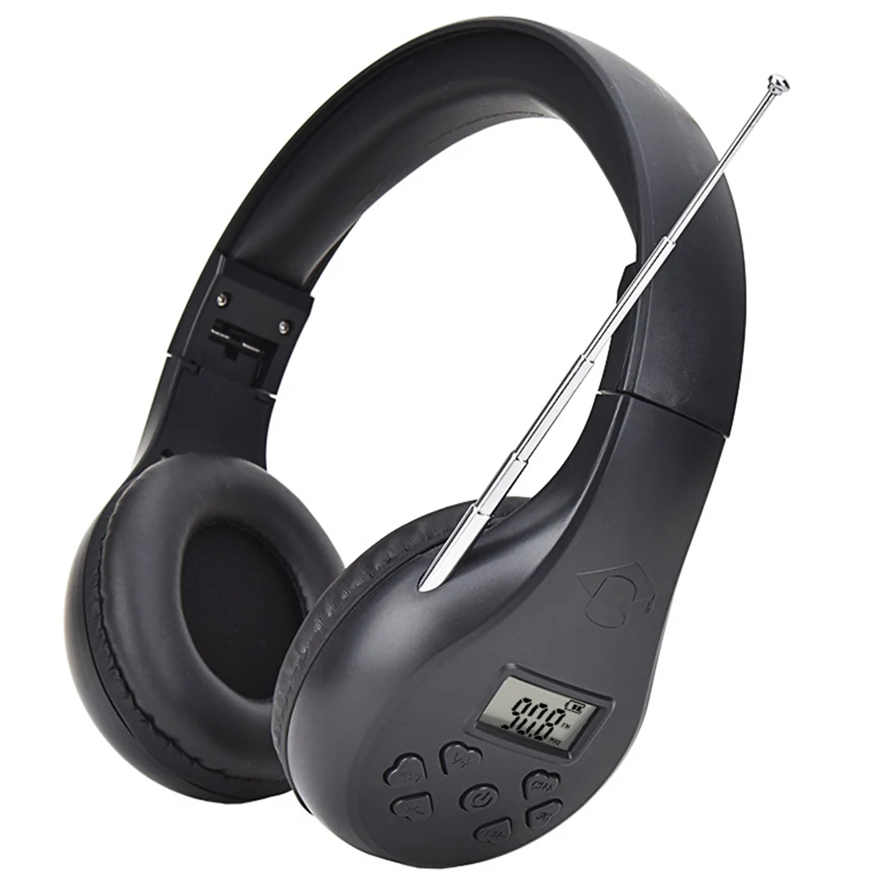 

1 PC Personal Wireless Headset Radio Receiver Radio Ear Muff for Running Jogging
