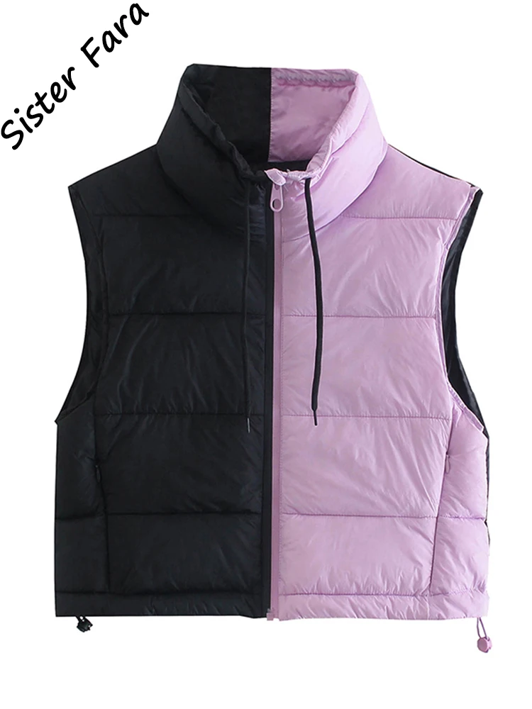 

Sister Fara White Duck Down Coat Sleeveless Ultra Light Down Vest Women Short Vest Windproof Lightweight Warm Waistcoat Female