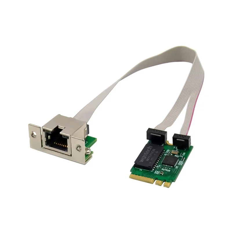 M.2A+E RTL8111F Гигабитная сетевая карта Однопортовая Ethernet RJ45 Сетевая промышленного