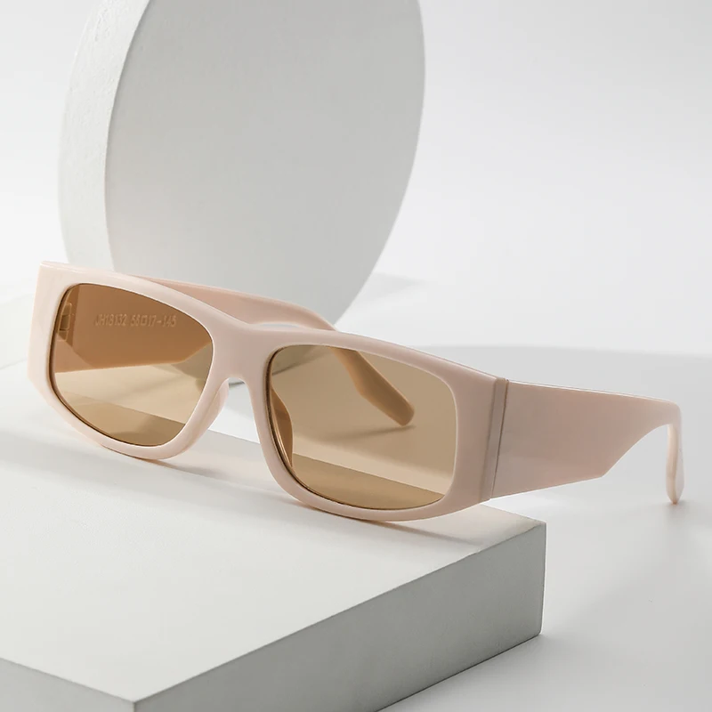 Антибликовые солнцезащитные очки UV400 с квадратными линзами и оправой для мужчин