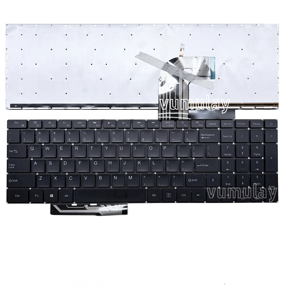 Фото Русская/американская клавиатура с подсветкой для Frbby V16 pro XS3501022 PRIDE-K3993 PRD-294-A00 №2