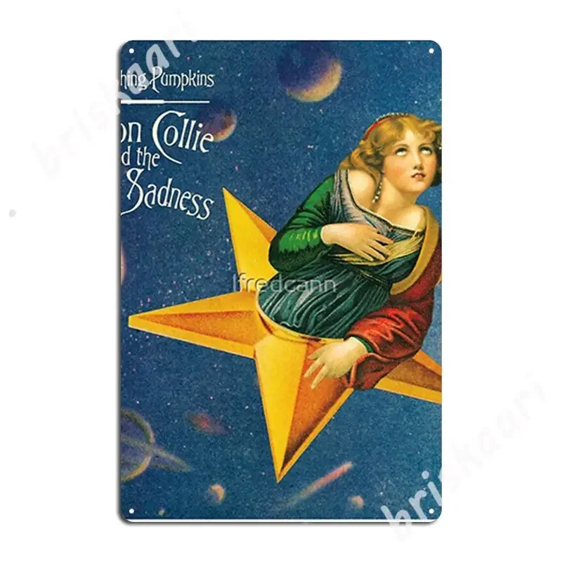 Фото Металлические вывески Mellon Collie And Infinite Sadness 2020, Ньюмакган, клубный бар, дизайн, настенная пещера, жестяная вывеска, плакаты №1
