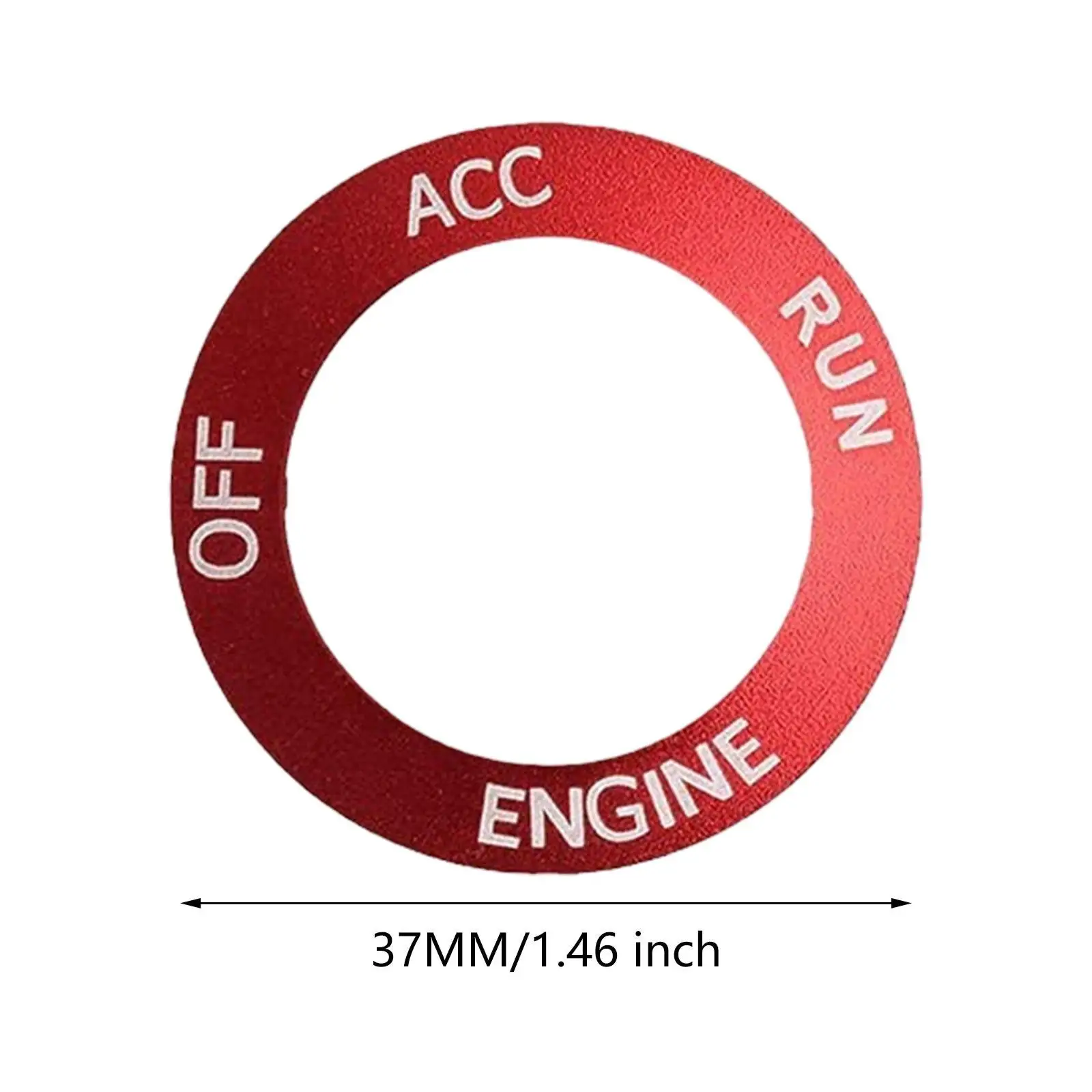 Крышка кнопки зажигания двигателя наклейка на внутреннюю отделку для RAM 1500