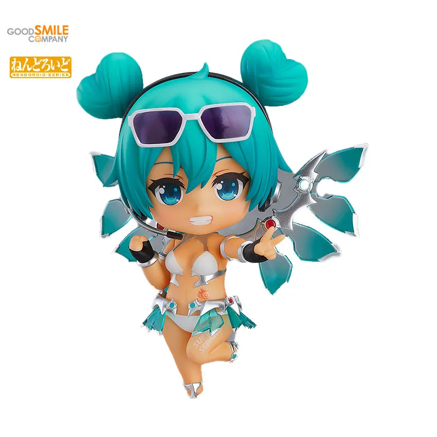 

В наличии 100% оригинальная модель с хорошей улыбкой ГСК нэндороид 1003 гоночный Мику Хатсуне Мику 2013 анимационная коллекция